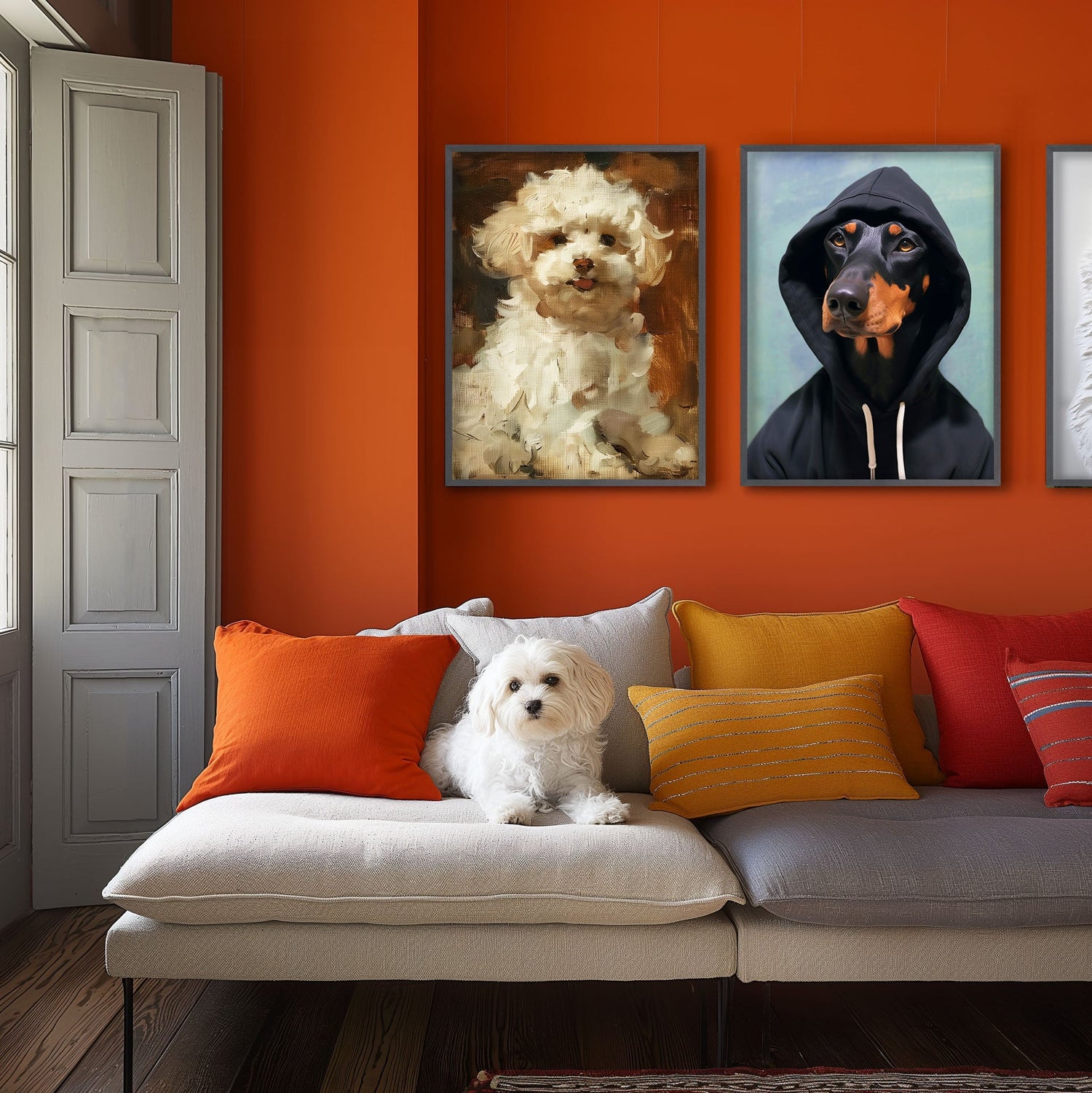 Decorative fauna wall art of animals, perfect for home decor