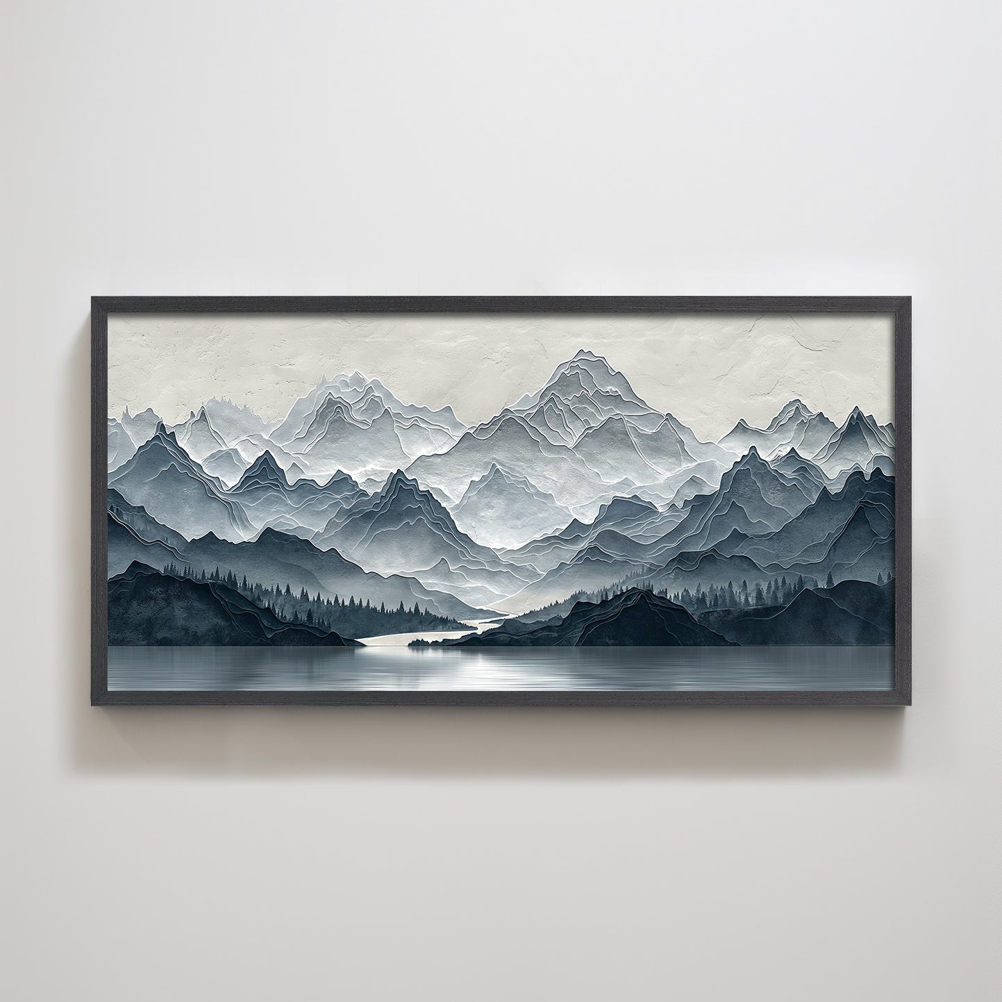 Outlets Mountains Wall Art Canvas - MWA-078