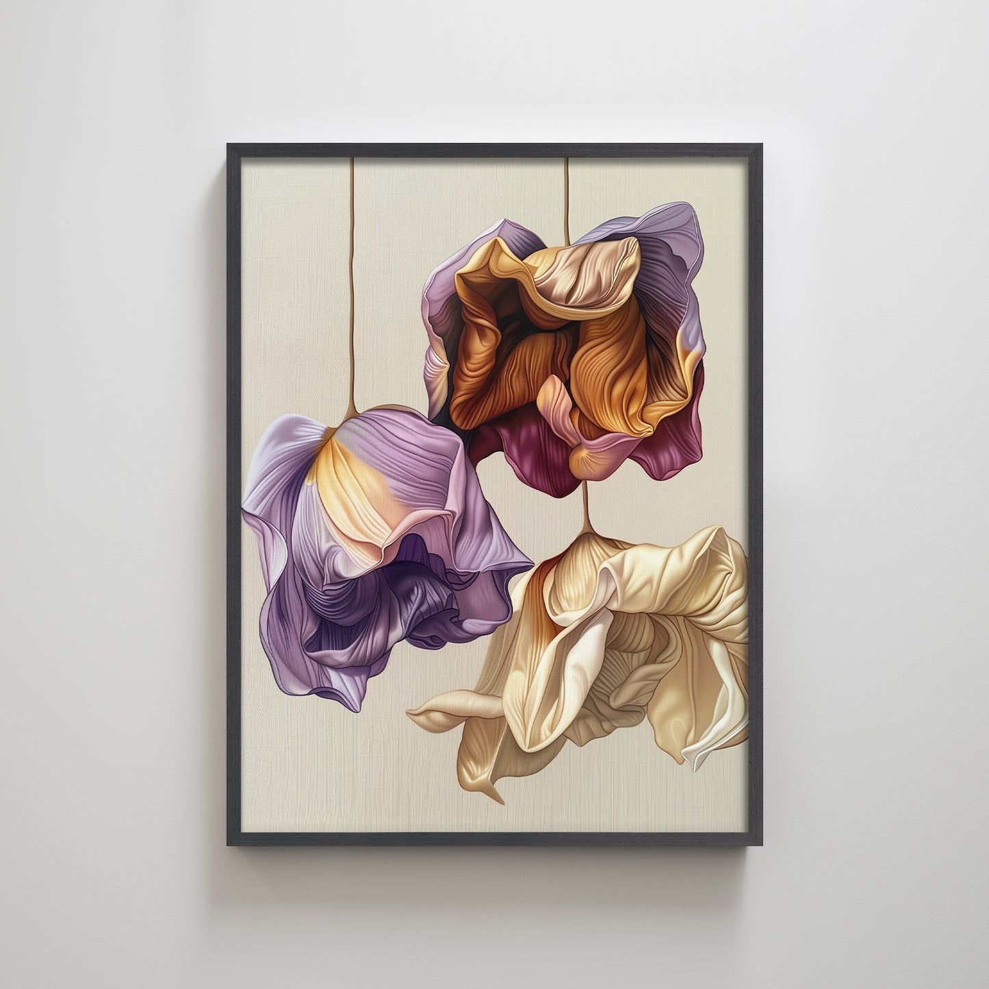 Bright Rose Home Decor Painting.