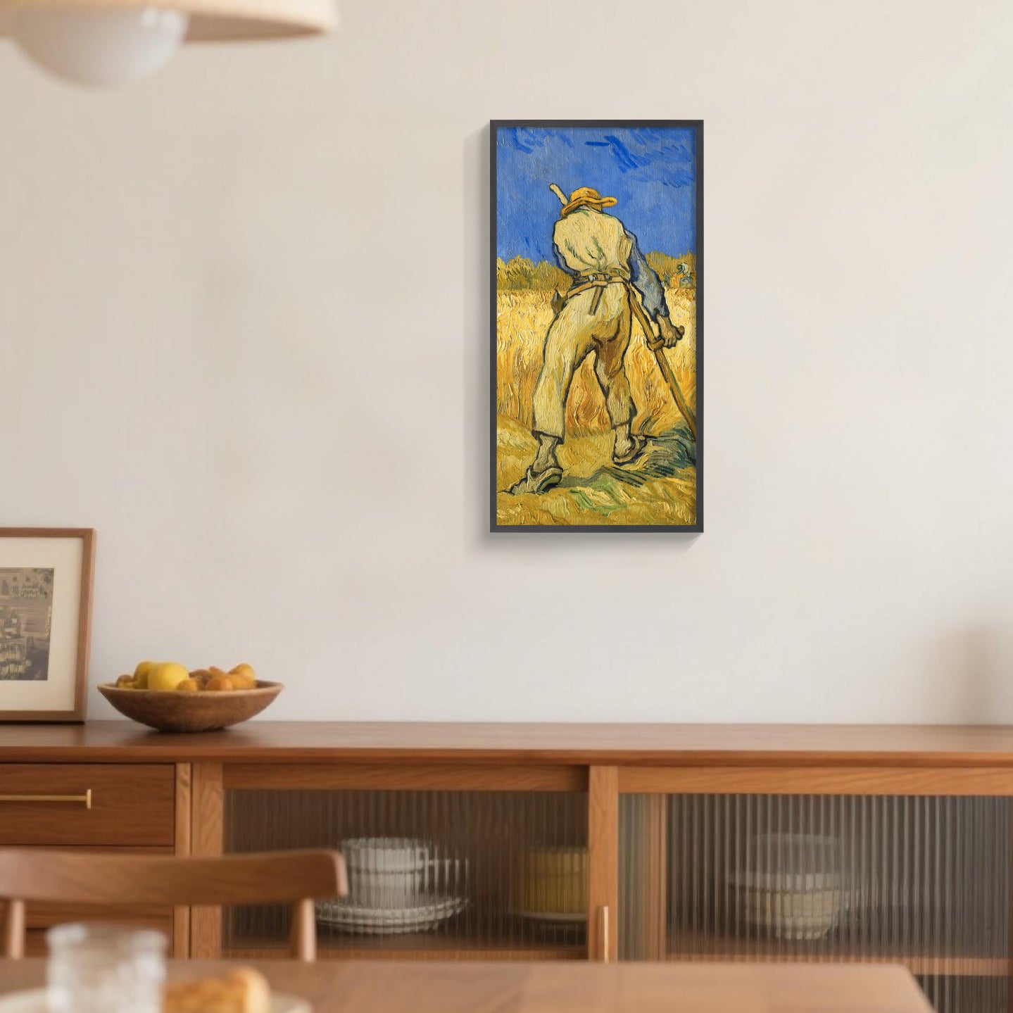 The Reaper after Millet Vincent Van Gogh | Post - Impressionist Painting Wall Decor for Living Room