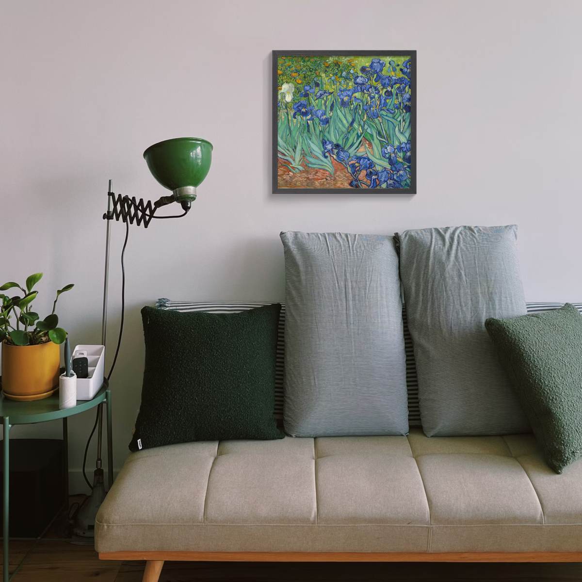 Irises Van Gogh - Impressionist Painting Wall Decor for Bedroom Decor Ideas