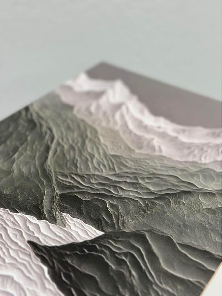 Decorative painting texture printing effect.
