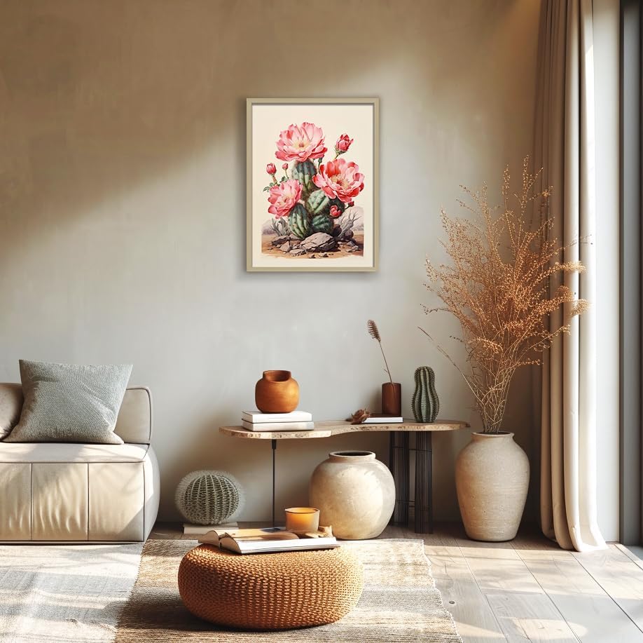 Succulent Plant Texture Print Home Decor Painting.