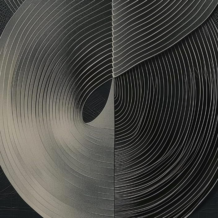 Abstract black and gold texture print home decoration painting.