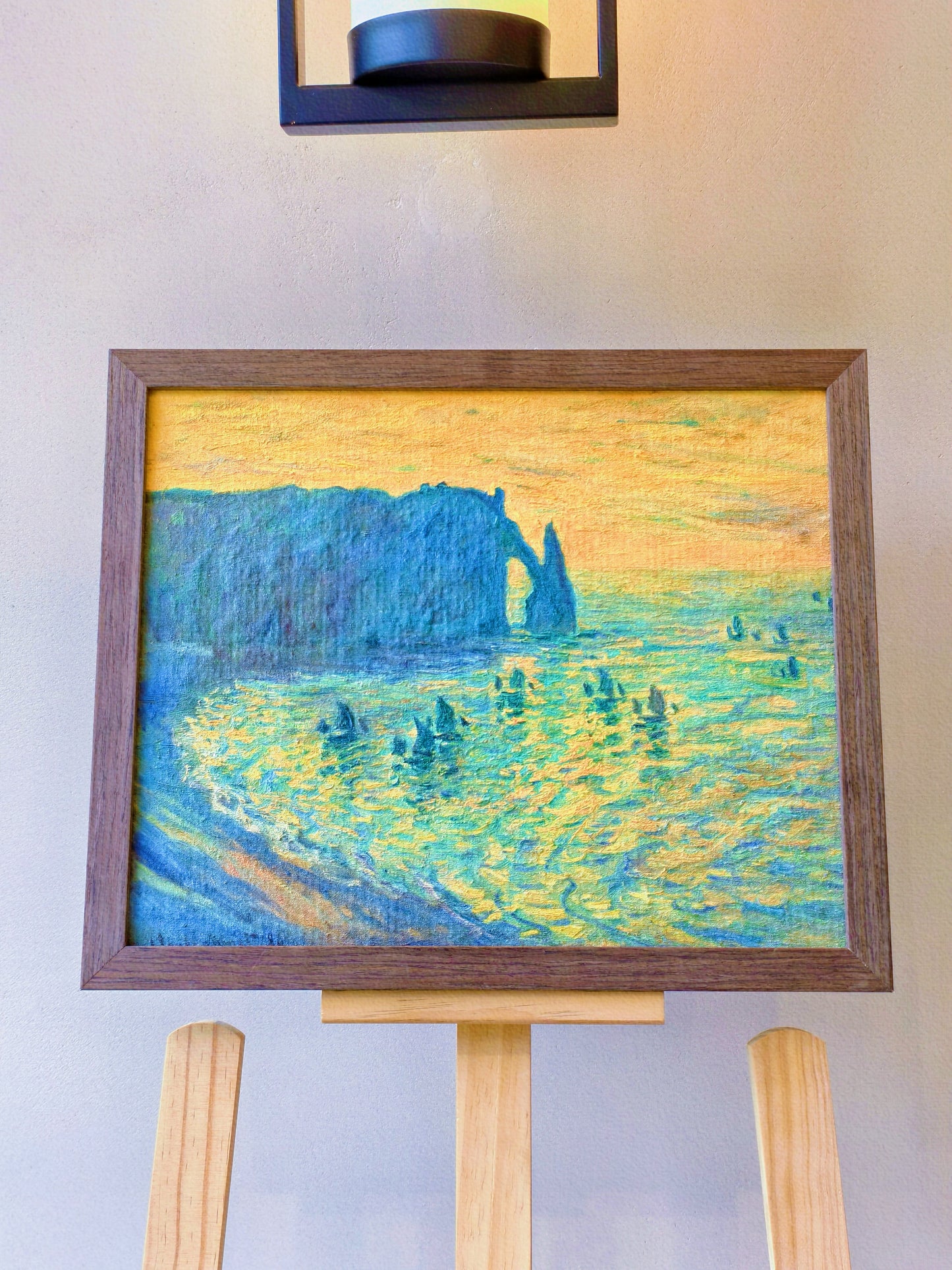 The Cliff at Etretat | Painting Wall Decor The Cliff at Etretat Decor