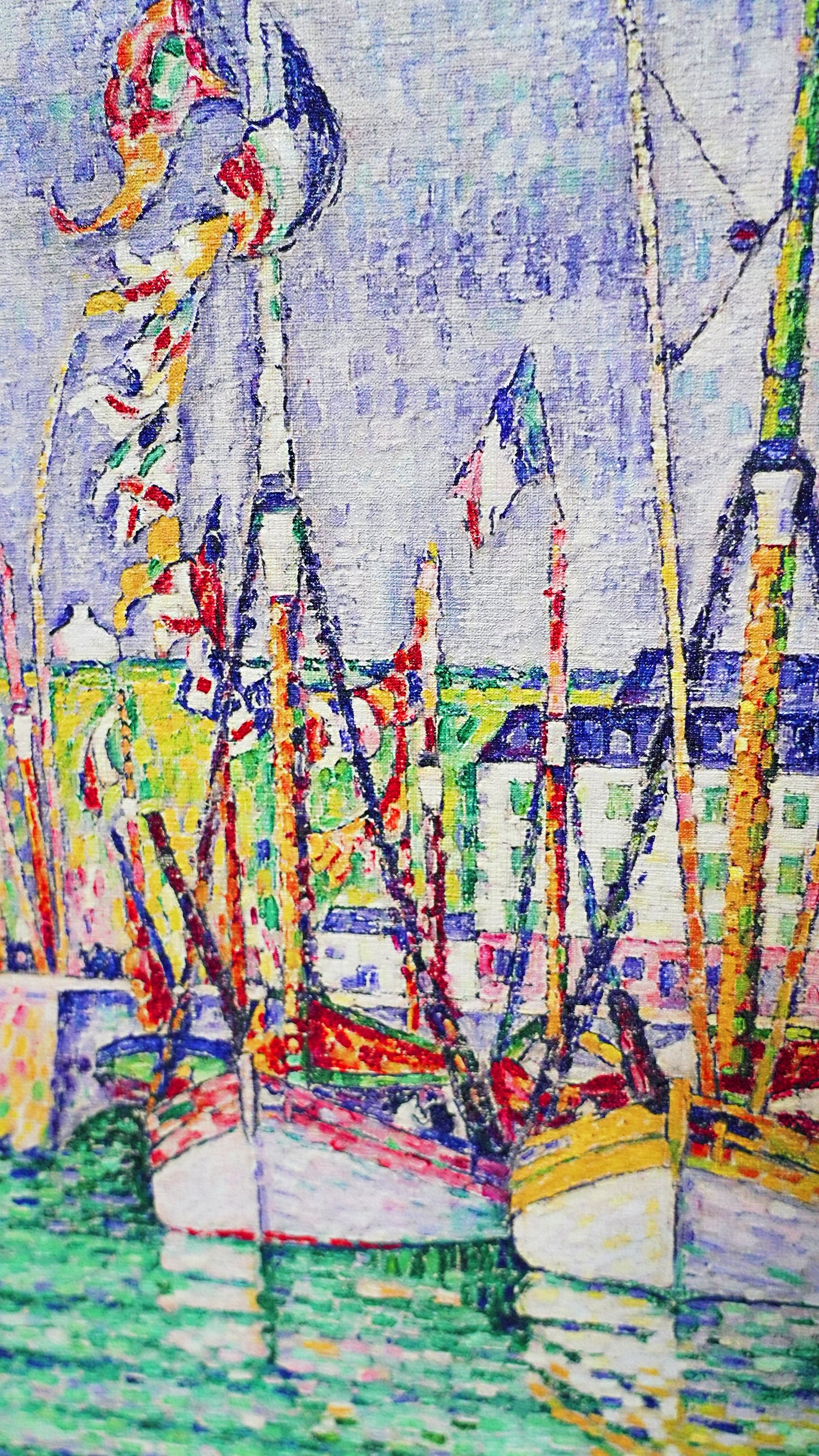 Blessing of the Tuna Fleet at Groix | Decorative Paint Roller Blessing of the Tuna Fleet Decor