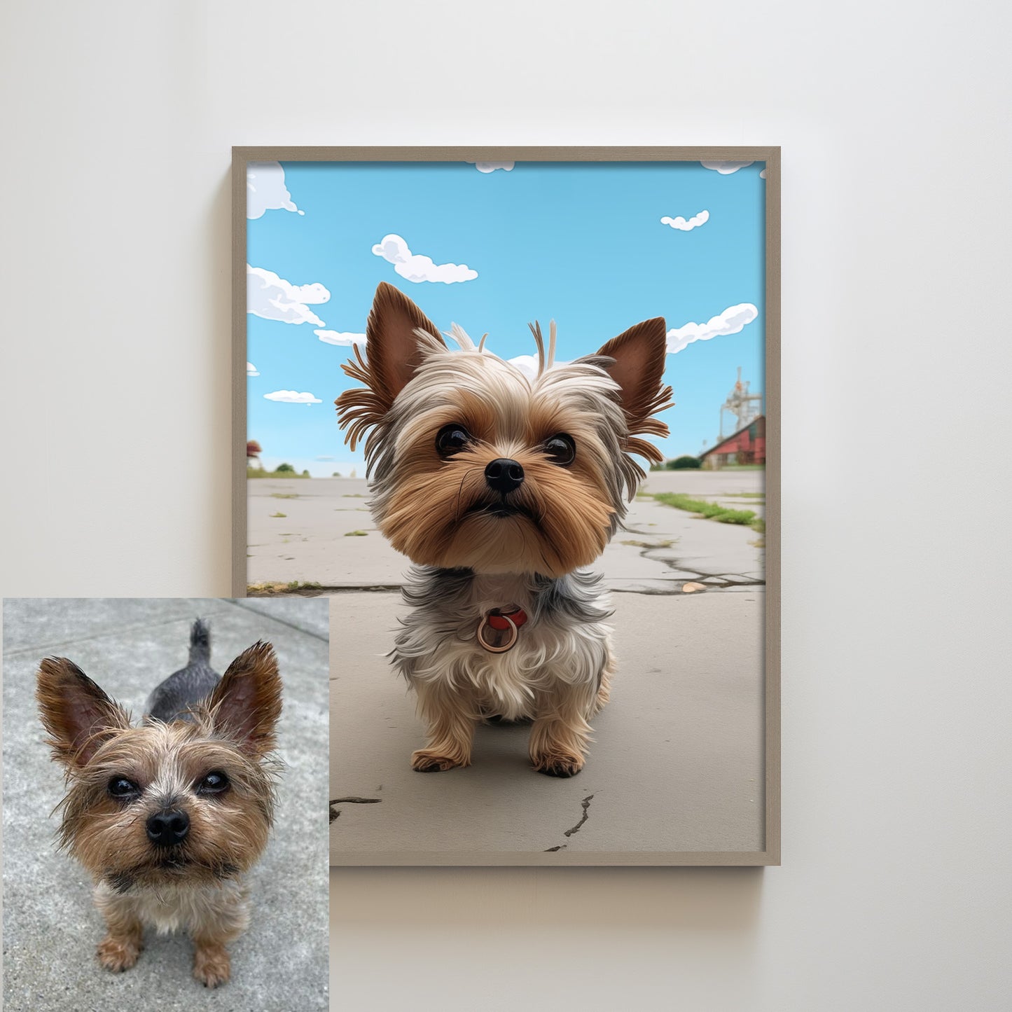 Pet Texture Home Decor Painting