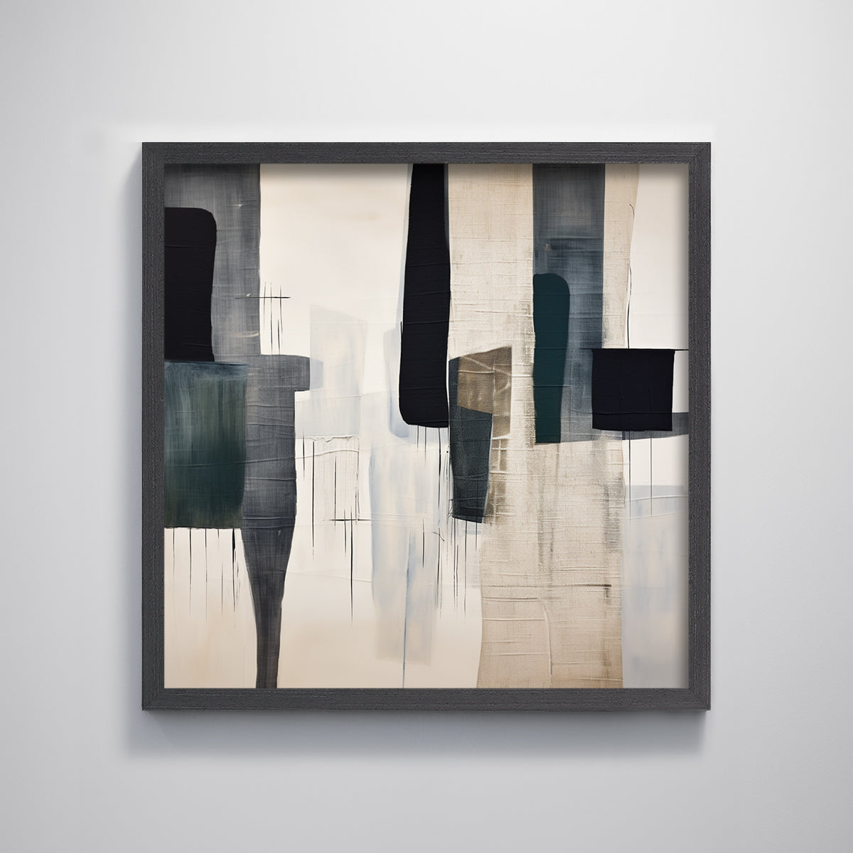 Abstract irregular woven texture home decoration painting