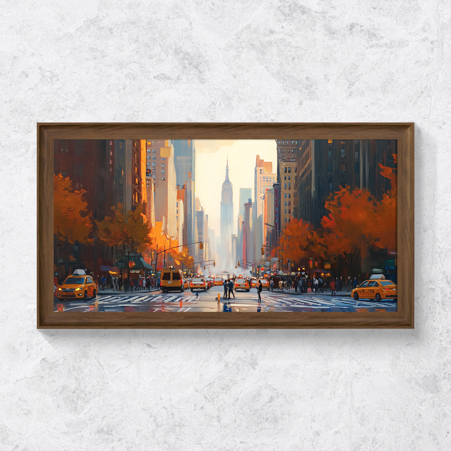 New York City Autumn Avenue