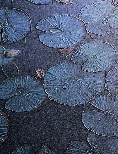 Decorative painting texture printing effect.