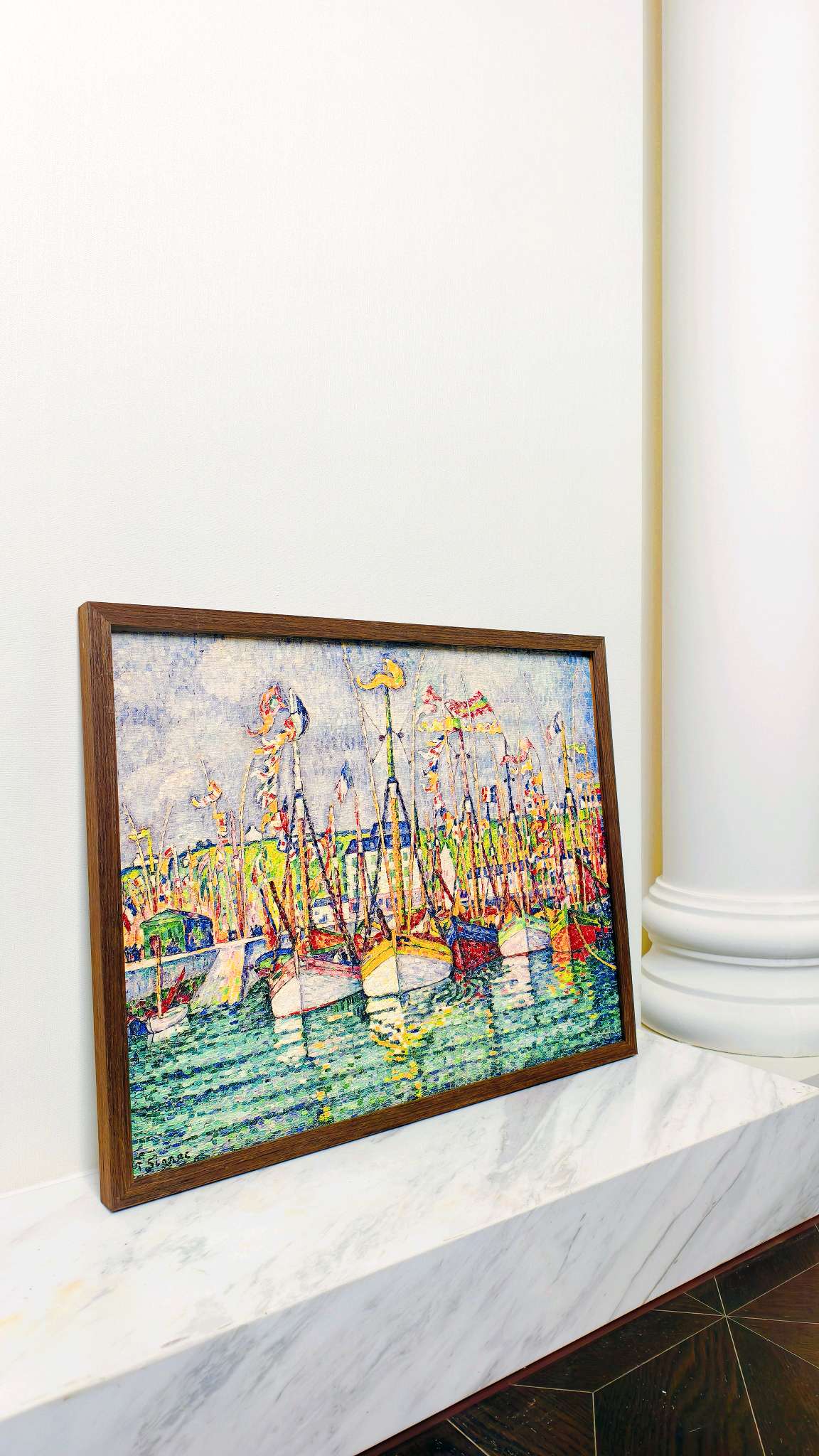 Blessing of the Tuna Fleet at Groix | Decorative Paint Roller Blessing of the Tuna Fleet Decor