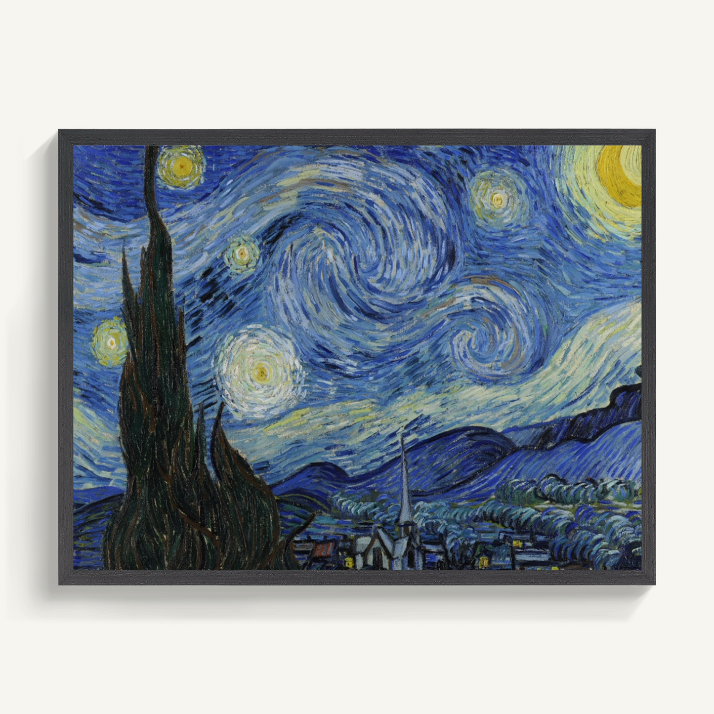 Starry Moon Night