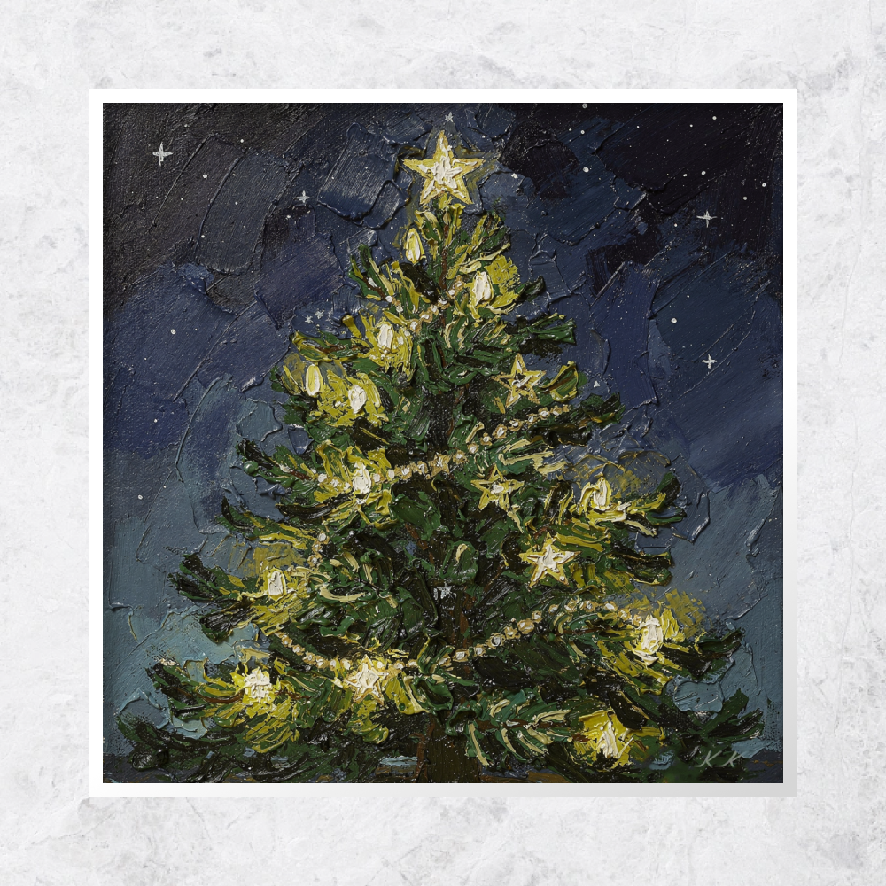 Christmas Decorative Paintings with AR Video