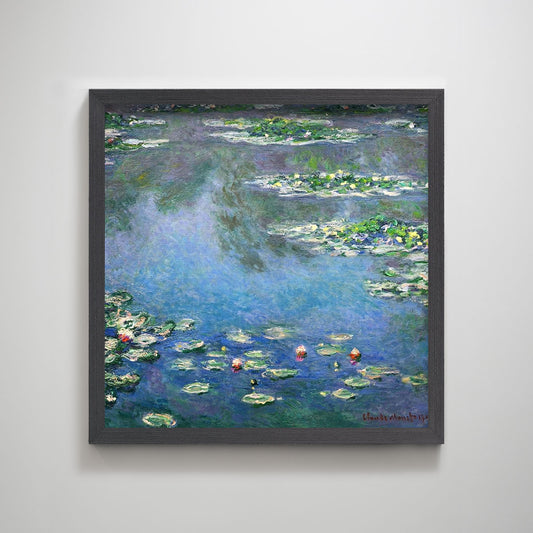 Claude Monet - Water Lilies - 1906 | Impressionist Painting Wall Decor for Living Room