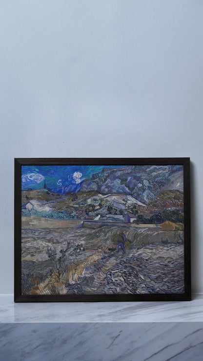 Landscape From Saint-Remy | Canvas Painting Wall Decor for Living Room