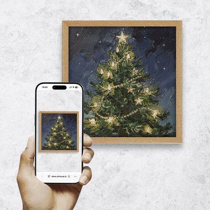 Christmas Decorative Paintings with AR Video