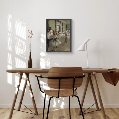 The Dance Class，Edgar Degas | Impressionist Decorative Paint Roller for Hallway Wall Decor