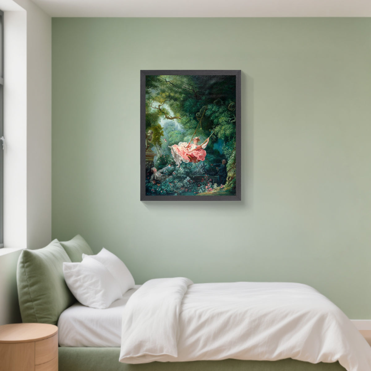 The Swing - Fragonard | Rococo Painting Wall Decor for Dining Room Design