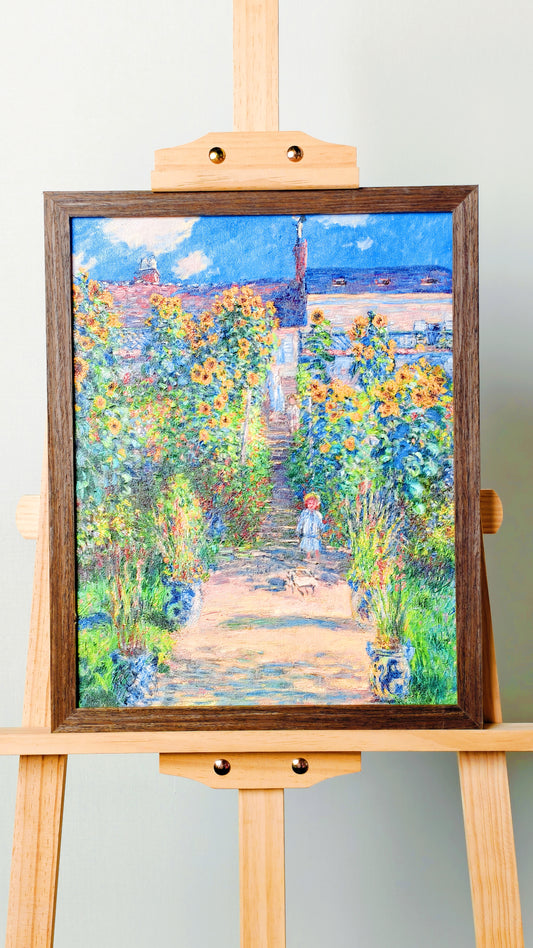 Artist's Witney Gardens | Landscape Oil Painting Wall Decor for Living Room