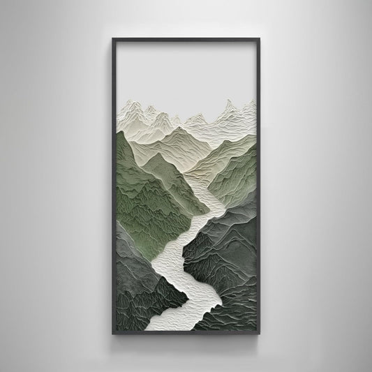 Green Mountain Landscape Vertical