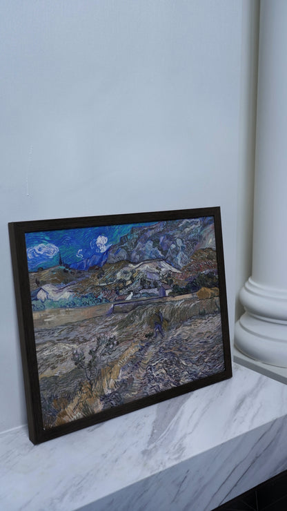 Landscape From Saint-Remy | Canvas Painting Wall Decor for Living Room