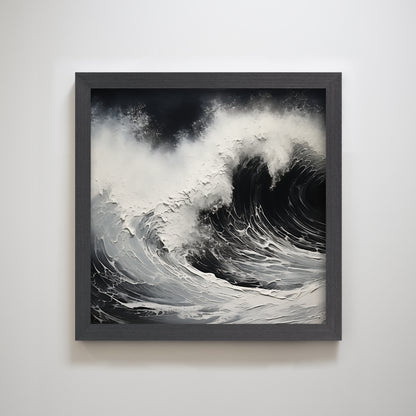 Black Ocean Wave