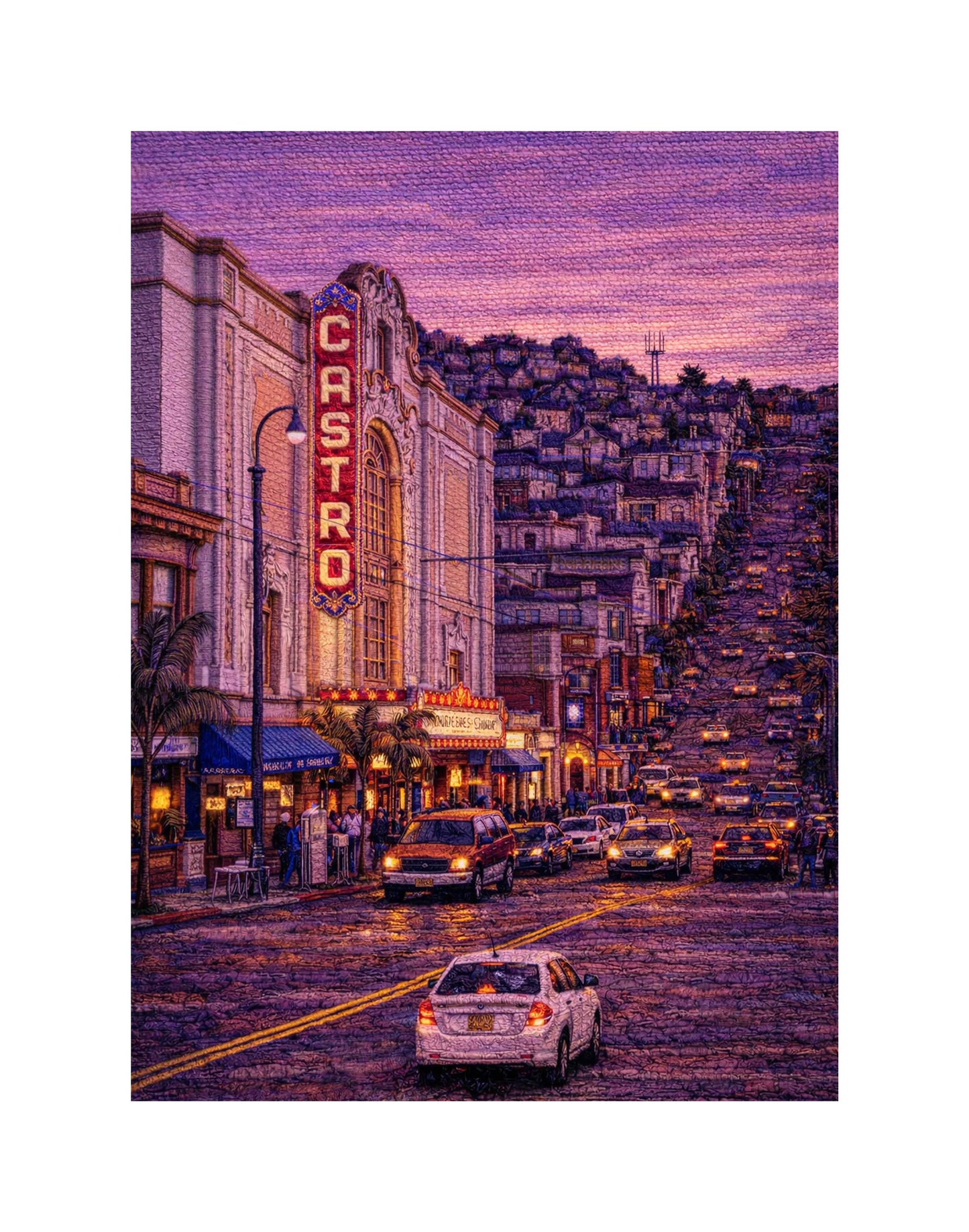 SF Textured Print Large(11x14)