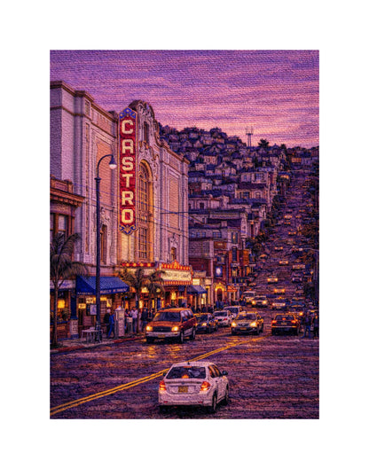 SF Textured Print Large(11x14)