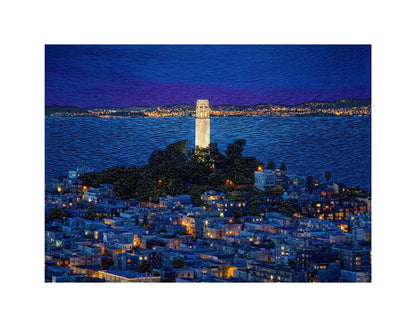 SF Textured Print Large(11x14)