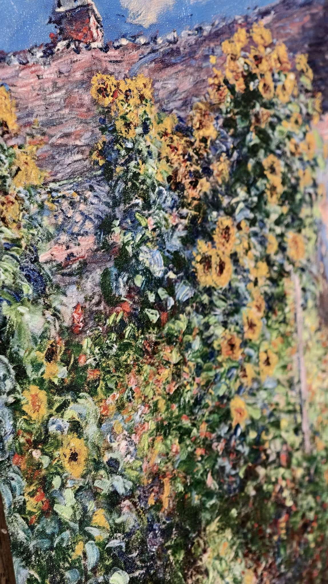 Artist's Witney Gardens | Landscape Oil Painting Wall Decor for Living Room