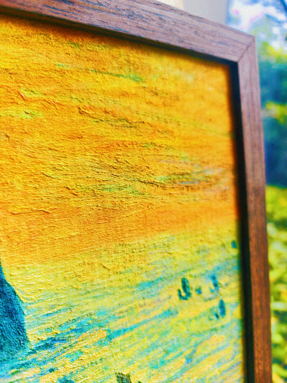 The Cliff at Etretat | Painting Wall Decor The Cliff at Etretat Decor