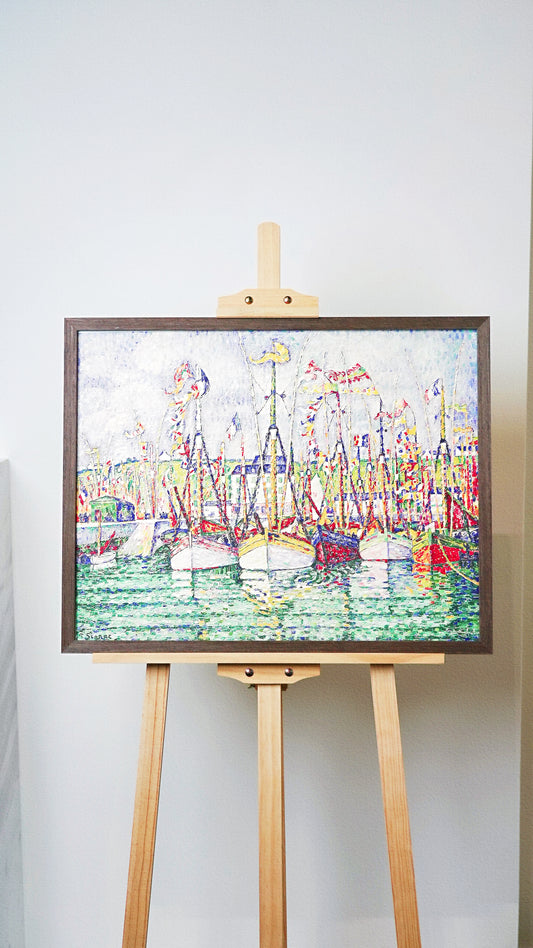 Blessing of the Tuna Fleet at Groix | Decorative Paint Roller Blessing of the Tuna Fleet Decor