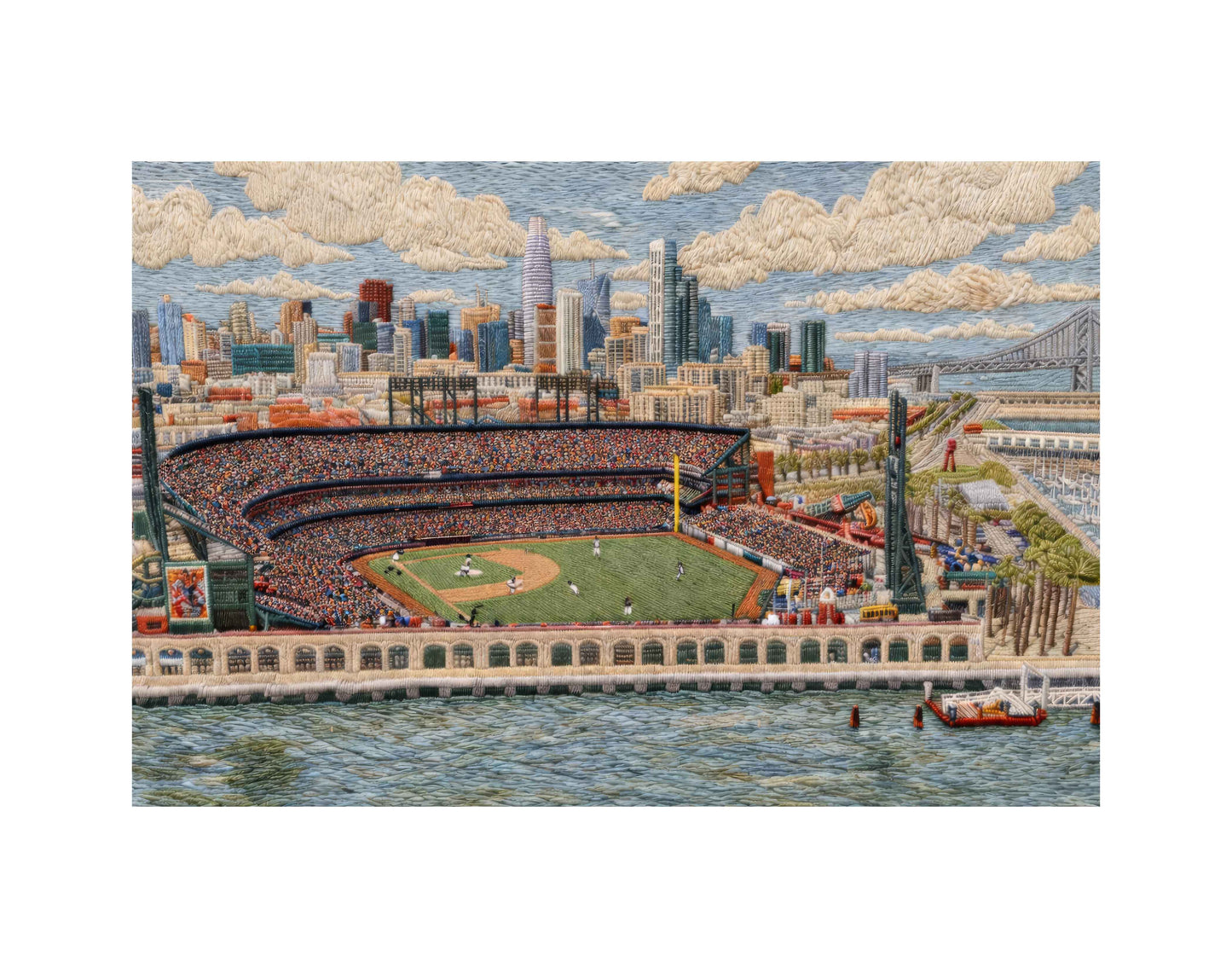 SF Textured Print Large(11x14)