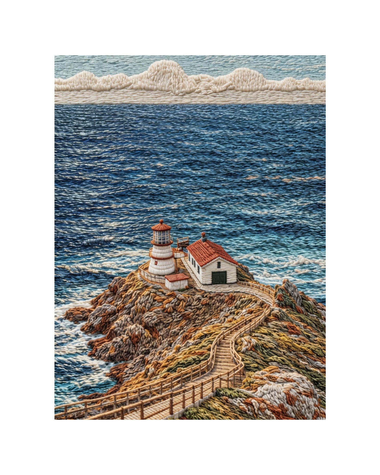 SF Textured Print Small(8x10)