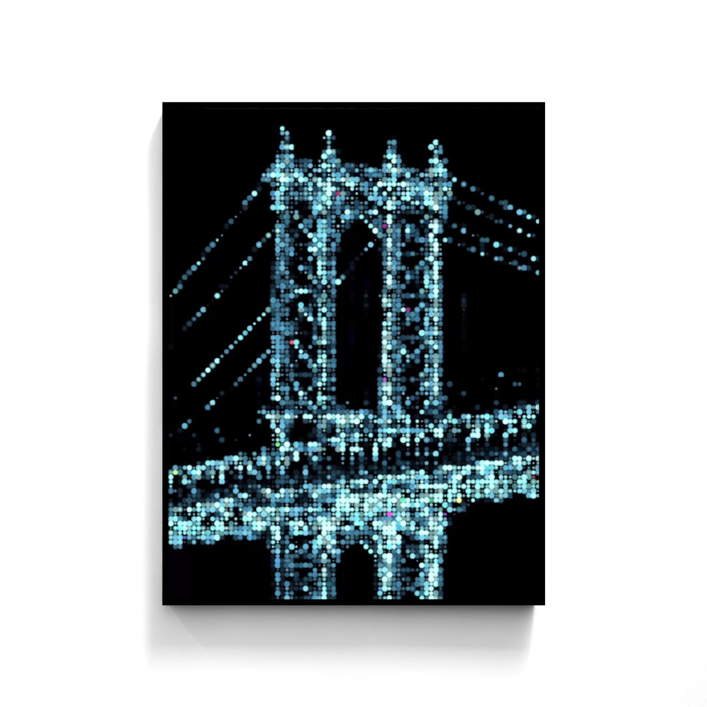 Shimmering Manhattan Bridge