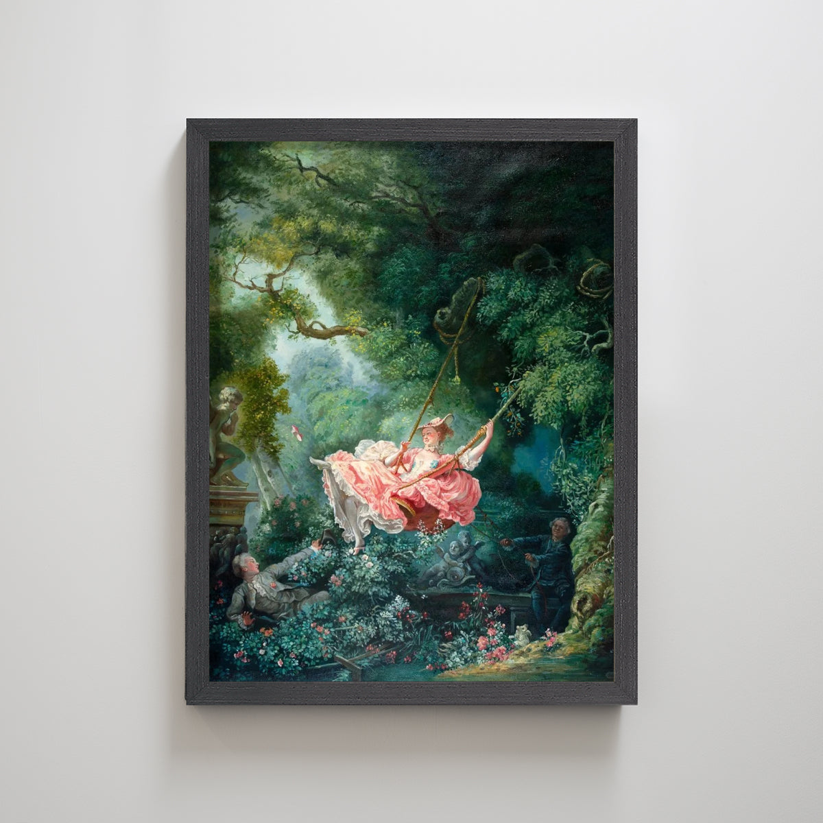 The Swing - Fragonard | Rococo Painting Wall Decor for Dining Room Design