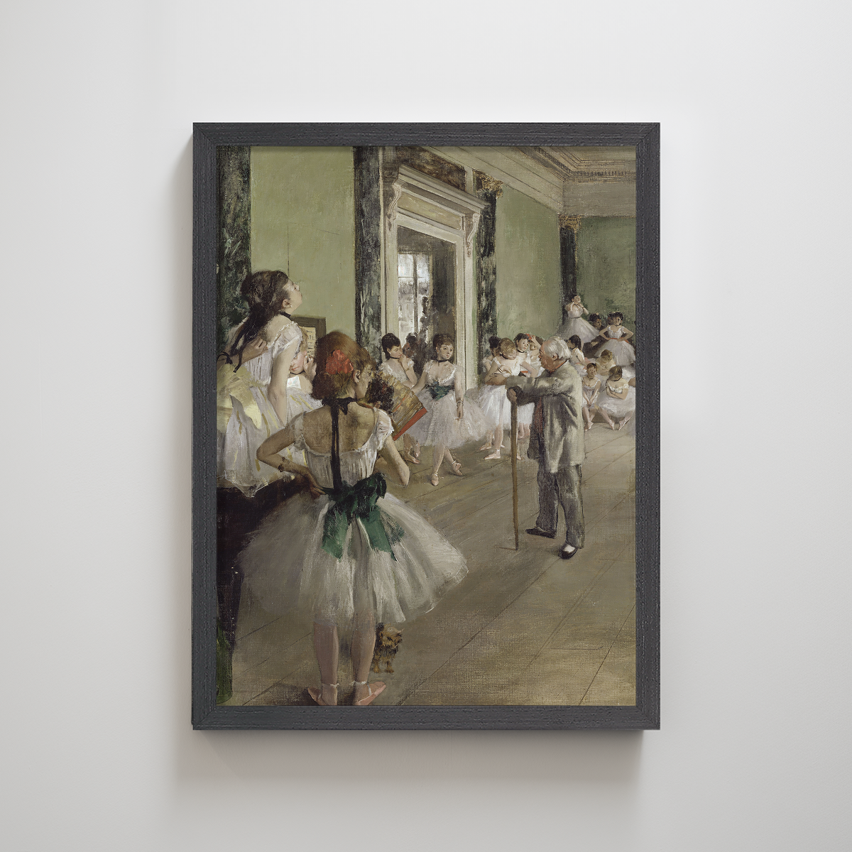 The Dance Class，Edgar Degas | Impressionist Decorative Paint Roller for Hallway Wall Decor
