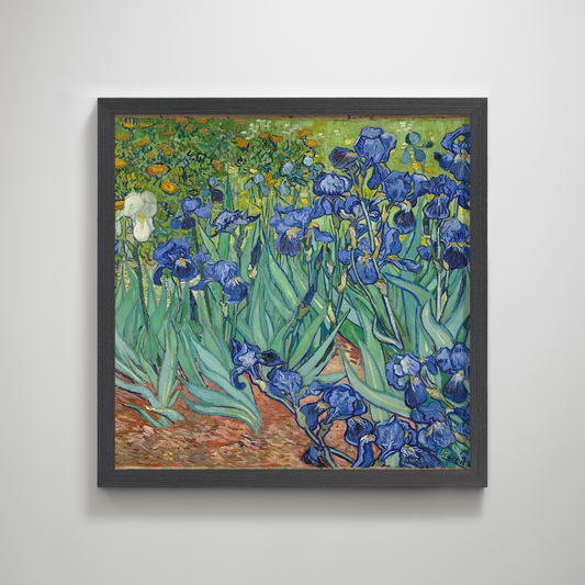 Irises Van Gogh - Impressionist Painting Wall Decor for Bedroom Decor Ideas