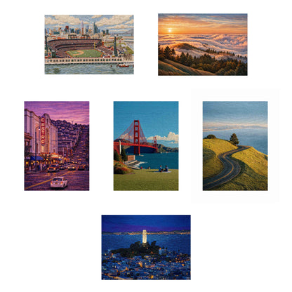 SF Textured Print Large(11x14)