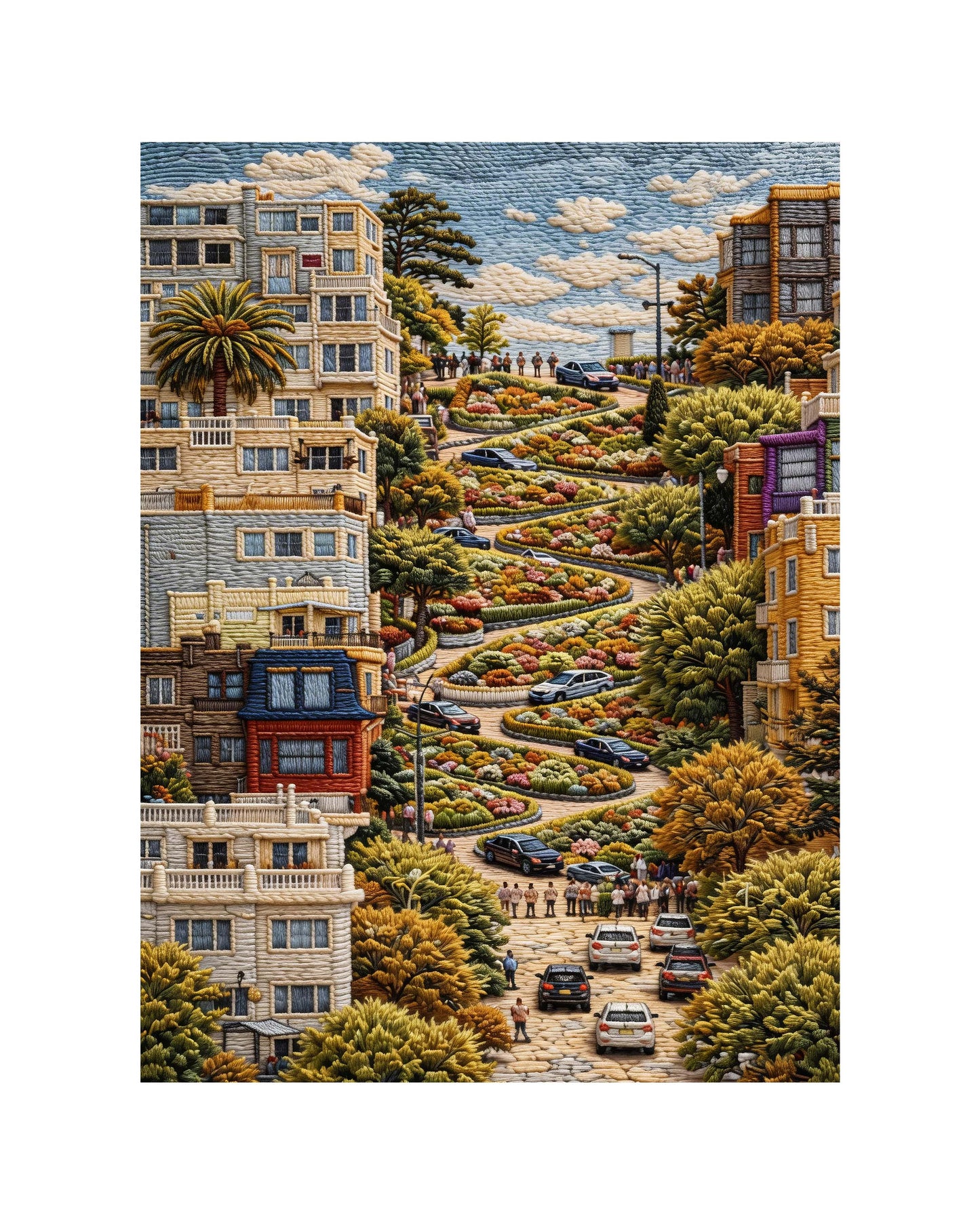 SF Textured Print Small(8x10)