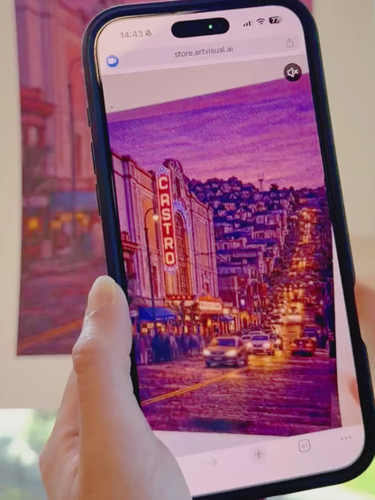 SF Textured Print Large(11x14)