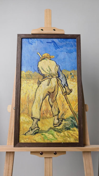 The Reaper after Millet Vincent Van Gogh | Post - Impressionist Painting Wall Decor for Living Room