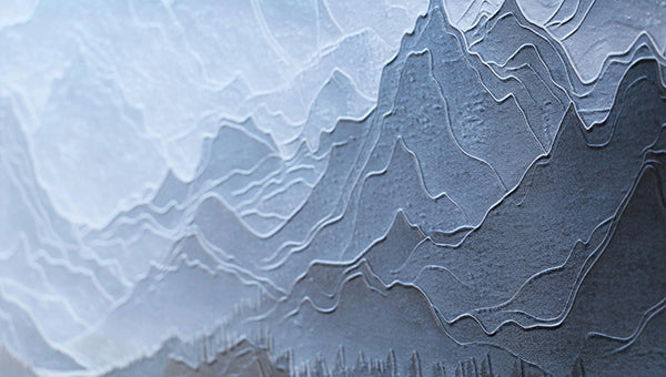 Decorative painting texture printing effect.